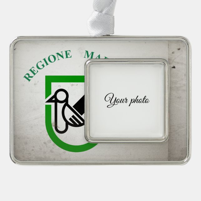 Marche Rahmen-Ornament Silber (Vorderseite)