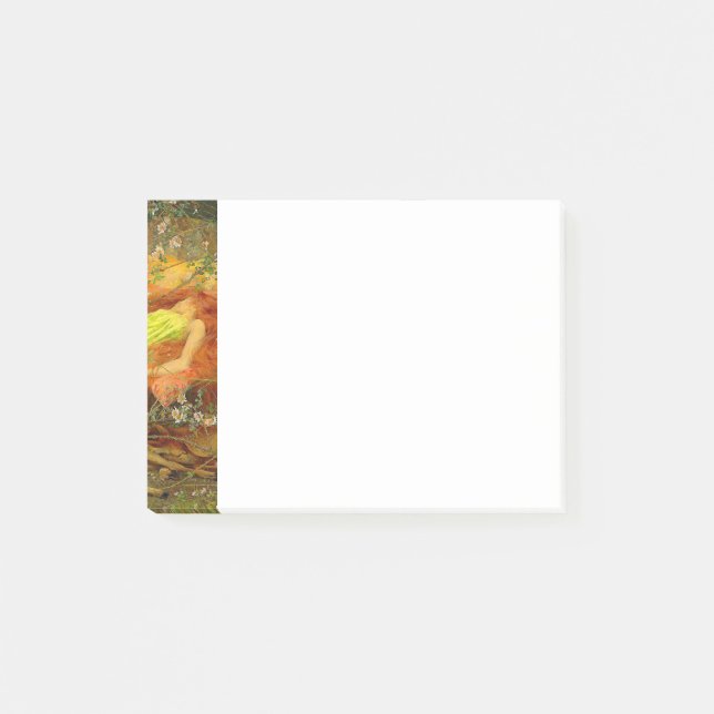 Märchen Arthur Wardle Post-it Klebezettel (Vorderseite)