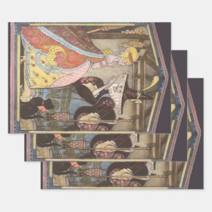 Märchen aus alter Zeit, Aschenputtel und die gute  Geschenkpapier Set
