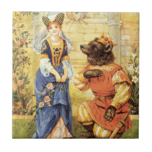 Märchen aus alter Zeit, Die Schöne und das Biest Fliese