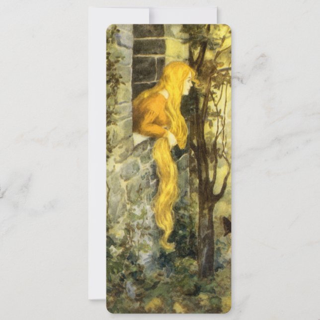 Märchen aus alter Zeit, Rapunzel mit langen blonde (Vorderseite)