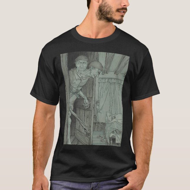 Märchen der Brüder Grimm. Der junge Graf und der F T-Shirt (Vorderseite)