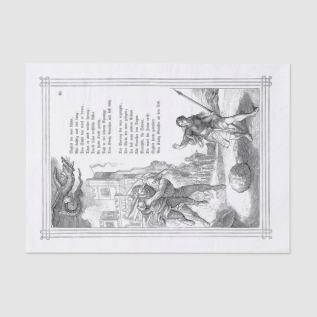 Märchen drei seidenpapier (Vorderseite)