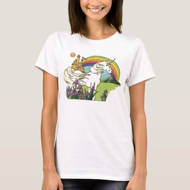 Märchen-Einhorn T-Shirt (Vorderseite)
