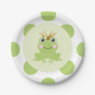 Märchen Froschkönig Baby Shower Pappteller