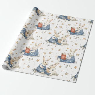 Märchen-Hasen-Geschenkpapier Geschenkpapier
