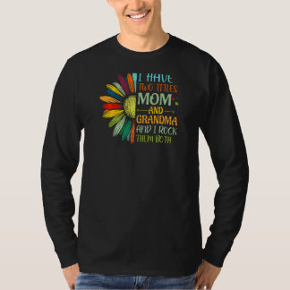 Märchen Ich habe zwei Titeln Mama Oma Sonnenblume T-Shirt