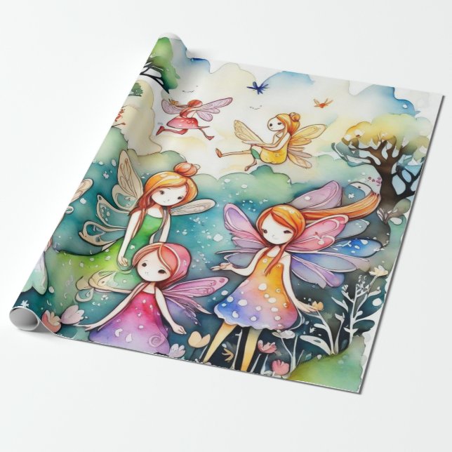 Märchen im Märchenwappenpapier Geschenkpapier (Ungerollt)
