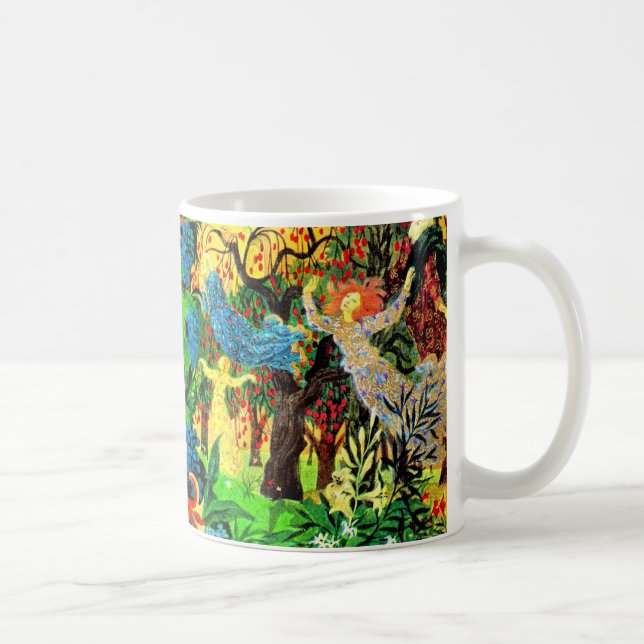 Märchen im Wald Kaffeetasse (Rechts)