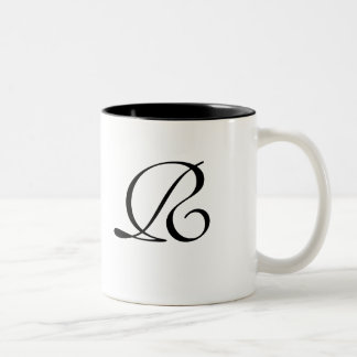 Märchen in der Mit Monogramm Tasse Schwarz
