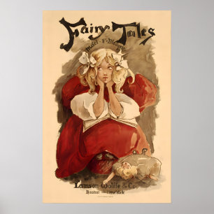 Märchen - Kinderreim Poster Drucke