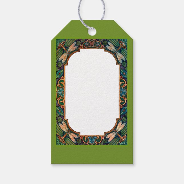 Märchen Libelle Geschenkanhänger (Vorderseite)