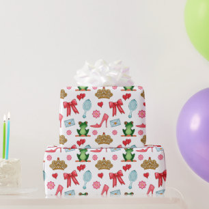 Märchen-Prinzessinnen-Muster Geschenkpapier