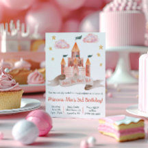 Märchen, Schloss, Prinzessin Themed Geburtstagspar