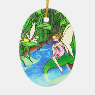 Märchen-Schmuck Keramikornament