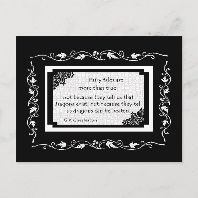 Märchen sind.. Postkarte (Vorderseite)