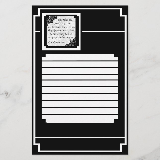 Märchen… Stationär Briefpapier (Vorderseite)