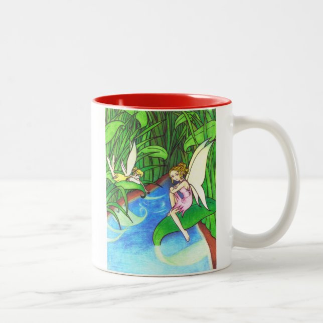 Märchen-Tasse Zweifarbige Tasse (Rechts)