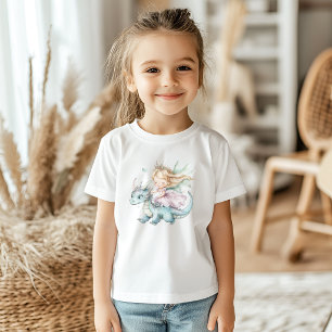 Märchen Traumhafter Drache Rosa Prinzessin Baby Sh T-shirt