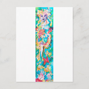 MÄRCHEN ÜBER TRAUBEN POSTKARTE