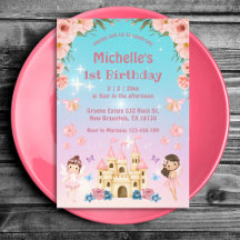 Märchen und Schlossrosa Blüte 1. Geburtstag niedli