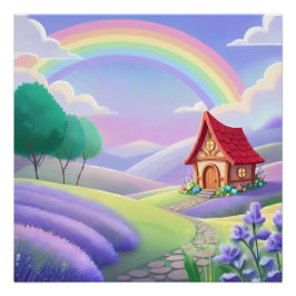 Märchen unter dem Regenbogen Poster