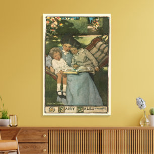 Märchen von Jessie Willcox Smith im Vintage-Stil Leinwanddruck