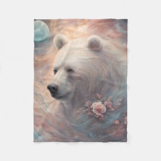 Märchenbär Fleecedecke (Vorderseite)