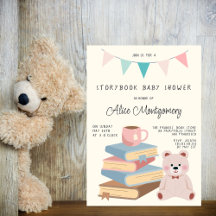 Märchenbibliothek-Themen-Baby-Party für Mädchen