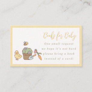 Märchenbuch-Baby-Party-Bücher für Baby-Karte Begleitkarte