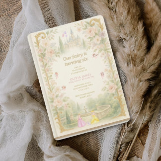 Märchenbuch, Märchen erst, Märchen zum 6. Geburtst Einladung
