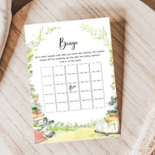 Märchenbuch Neues Kapitel Baby Shower Bingo Spiel