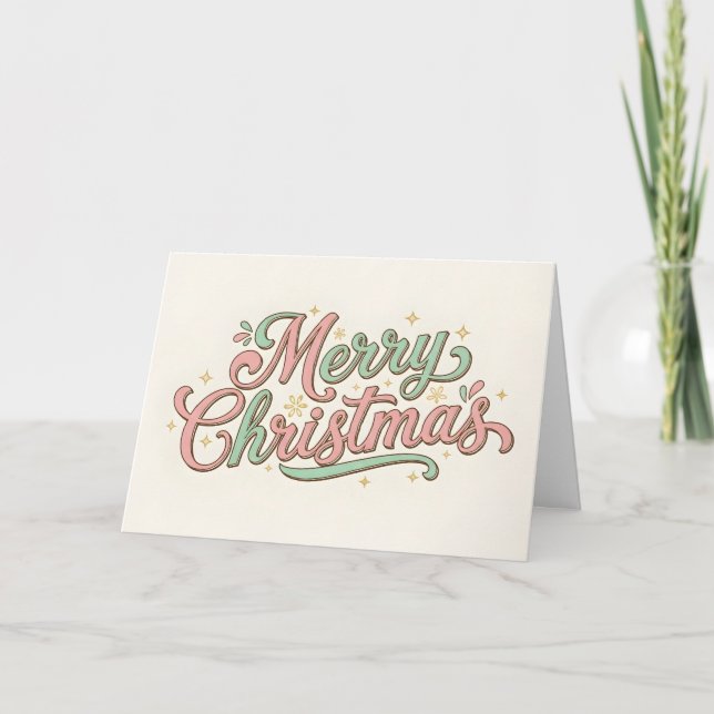 Märchenbuch Retro Kinder Frohe Weihnachten (Vorderseite)
