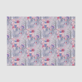 Märchenbücher und magische Kreaturen Grau Seidenpapier