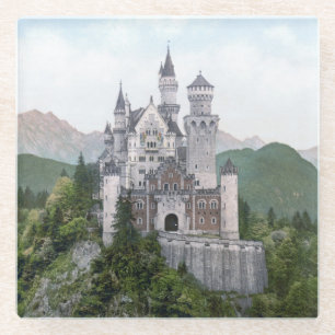 Märchenburg Glasuntersetzer