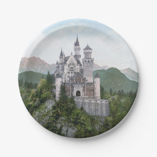 Märchenburg Pappteller