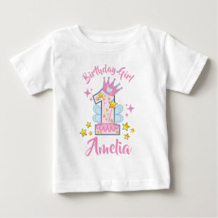 Märchendesign zum ersten Mal Baby T-shirt