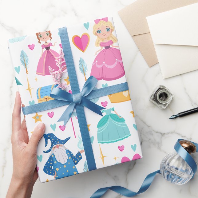 Märchenfiguren Geschenkpapier (Von Creator hochgeladen)