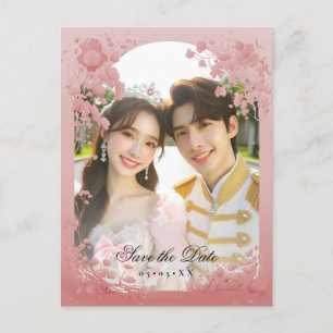 MärchenFoto Save the Date Postkarte