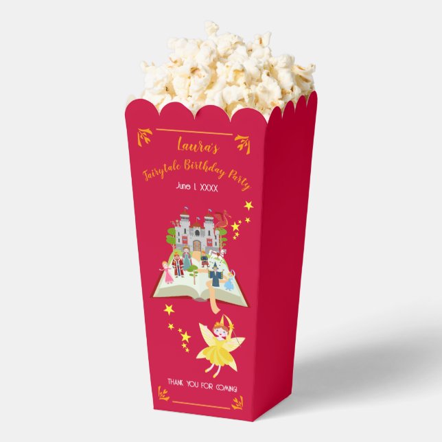 Märchengeschichten Girl's Birthday Party Geschenkschachtel (Geplatzt)