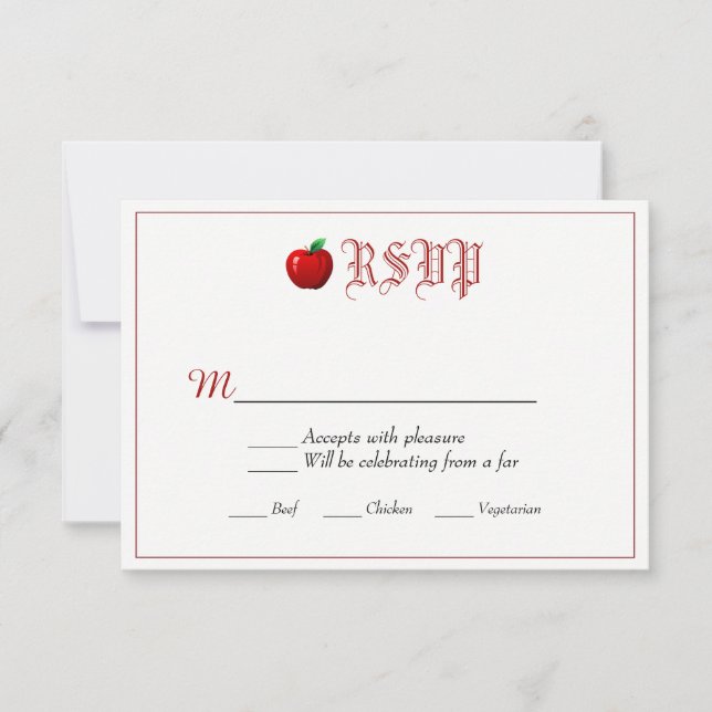 Märchenhafte Einladung (Vorderseite)