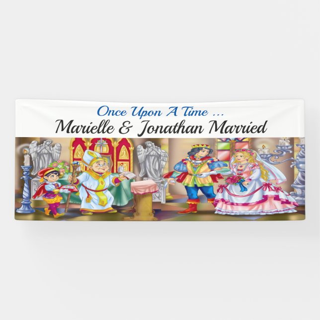 Märchenhafte Hochzeit / Jubiläumsbanner Banner (Horizontal)