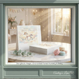 Märchenhafte Magie Enchanted Forest  Serviette