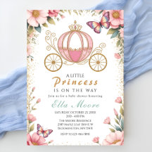 Märchenhafte Prinzessin-Baby-Party