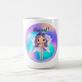 Märchenhafte Prinzessin-Feen-Geburtstag Kaffeetasse