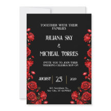 Märchenhafte Rote Rosen Hochzeit