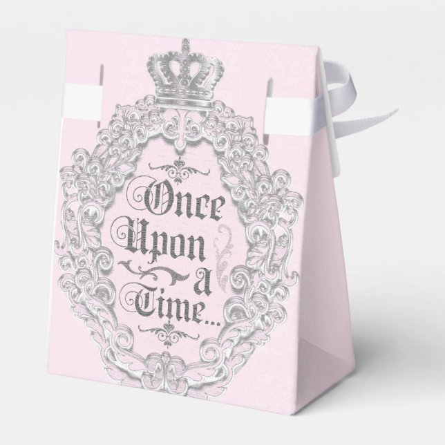 Märchenhafte Vintage Krone... Geschenkschachtel (Rückseite)