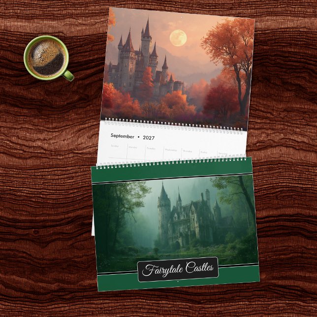 Märchenhaftes Feenschloss 2027 Wandkalender (Von Creator hochgeladen)