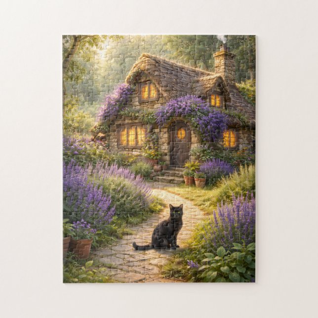 Märchenhaus Puzzle (Vertikal)