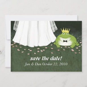 Märchenhochzeit Froschkönig Save the Date